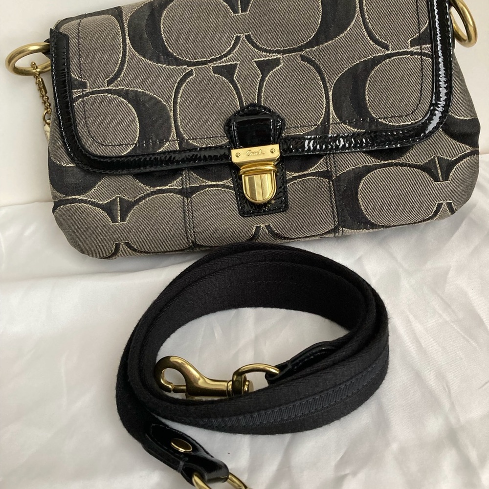 Coach Black and Gold Women's Bag